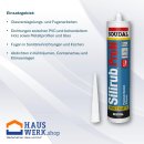 B-Ware SOUDAL Silirub PRO N betongrau 300 ml