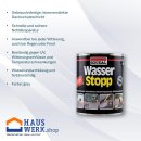 SOUDAL Wasserstopp 4 kg Eimer + Pinsel + Arbeitshandschuhe