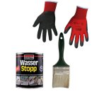 SOUDAL Wasserstopp 750 g Dose + Pinsel + Arbeitshandschuhe