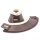 Kavalkade Hufglocken mit Kunstfell L braun/beige