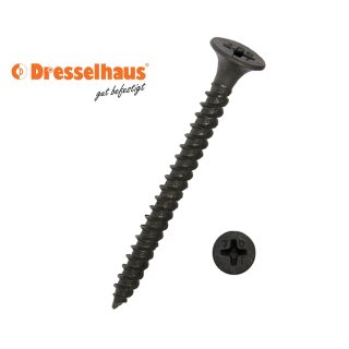 Dresselhaus Gipsplattenschrauben Feingewinde 1000 Stk. 3,9 x 45