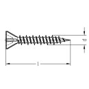 Dresselhaus Gipsplattenschrauben mit Kreuzschlitz H 1000 Stück 3,9 x 45