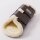 Kavalkade Kunstleder Gamaschen "Anatomic" L braun