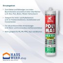 Griffon Poly Max Fix & Seal Express transparent - crytal clear 300 g
