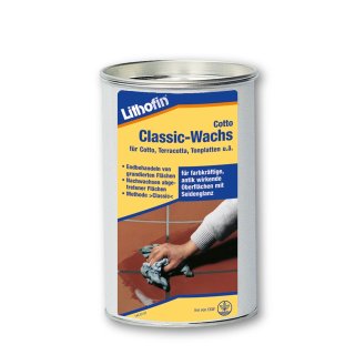 Lithofin Cotto Classic Wachs 1 Liter