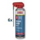 Soudal Weißes Sprühfett 6 x 300ml Dosen
