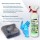 Set HMK R158 Bad- und Duschkabinen-Reiniger 500 ml + Einweghandschuhe + Microfasertuch Mega Flausch