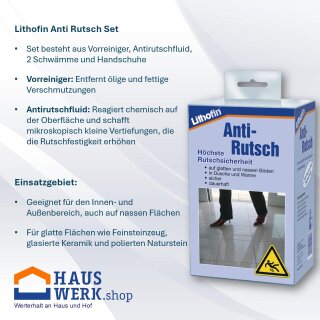 Lithofin Anti Rutsch / 1 Set