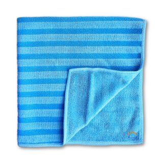Mikrofaser Borstentuch blau