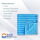 Mikrofaser Borstentuch blau