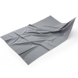 Filigranes Gläsertuch grau