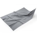 Filigranes Gläsertuch grau