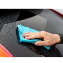 Filigranes Gläsertuch grau