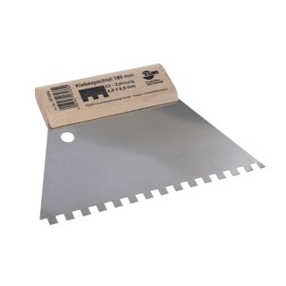 Klebespachtel Rechteckzahnung 8 x 8 mm