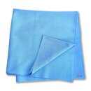 Filigranes Gläsertuch blau