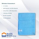 Mikrofaser Schwammtuch blau