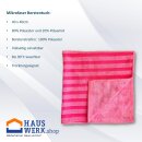 Mikrofaser Borstentuch rot