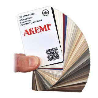 Akemi CERAMIC Colour Card