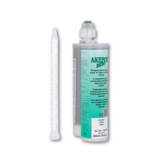 Akemi Akepox 2030 Kleber in Kartusche schwarz 400 ml