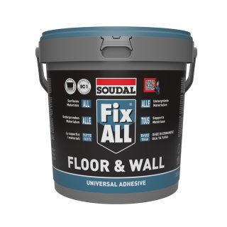 SOUDAL Fix All Floor & Wall weiß | 4 kg Eimer