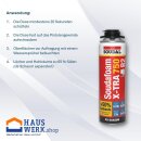 SOUDAL Pistolenschaum X-Tra 750 Soudafoam GUN B2 500 ml