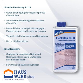 Lithofin Fleckstop PLUS / 500 ml