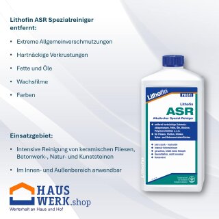 Lithofin ASR Spezialreiniger / 1 Liter