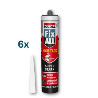 SOUDAL Fix All High Tack grau 6 x 420g