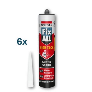 SOUDAL Fix All High Tack weiß 6 x 420g