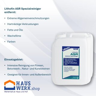 Lithofin ASR Spezialreiniger / 5 Liter Kanister