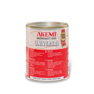 Akemi Marmorkitt 1000 Universal / weiss / 1000 ml Dose
