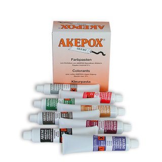 Akemi Farbpaste Akepox / BRAUN / 30 ml Tube