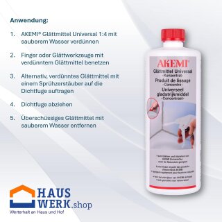 Akemi Glättmittel Universal 1 Liter