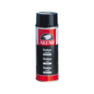 Akemi Rallye - Farbspray / schwarz glänzend / 400 ml Dose