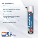 SOUDAL Profi Montageschaum B1 Schwerentflambar 750 ml