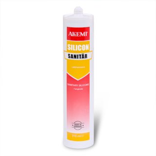 Akemi Sanitärsilikon / 10 Grauweiß / 310 ml Kartusche