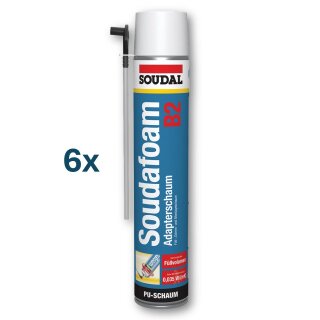SOUDAL Soudafoam B2 Profi Montageschaum 6 x 750 ml