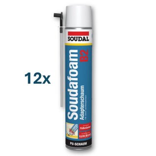 SOUDAL Soudafoam B2 Profi Montageschaum 12 x 750 ml