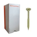 JD-79 Spanplattenschrauben Gelb verzinkt 6 x 80 mm /  200...