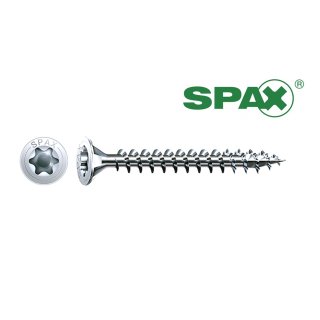 SPAX T-Star plus Vollgewinde Linsenkopf Edelstahl Ø 4,5 x 50 mm 200 Stück