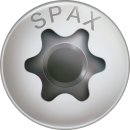 SPAX T-Star plus Vollgewinde Linsenkopf Edelstahl Ø 4,5 x 50 mm 200 Stück