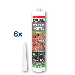 SOUDAL Express Mörtel 6 x 300ml