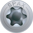 SPAX Universalschraube / Halbrundkopf / Vollgewinde / Ø 4 x 30 mm / 200 Stück