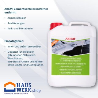Akemi Zementschleierentferner / 5 Liter Akemi Zementschleierentferner / 5 Liter
