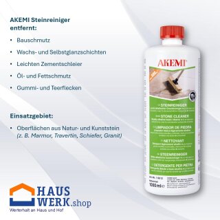 Akemi Steinreiniger / 1 Liter Flasche Akemi Steinreiniger / 1 Liter Flasche