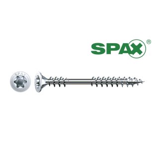 SPAX Verlegeschraube / Fixiergewinde / Senkkopf / &Oslash; 4,5  x 50 mm / 200 St&uuml;ck