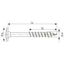 SPAX HI.FORCE Teilgewinde Tellerkopf Ø 6 x 160 mm 20 Stück