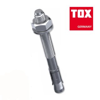 TOX Bolzenanker S-Fix Pro / verzinkt M12 x 110/14 / 25 Stück