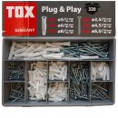 TOX Sortimentskoffer Plug & Play / 320 tlg.