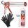 SOUDAL Fix All High Tack clear 12x305g + Skelettpistole + Finegrip Handschuh